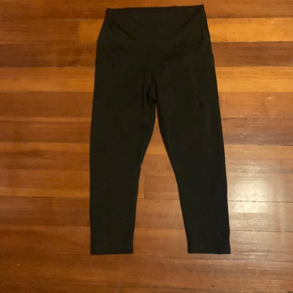 black Danskin leggings size L petite - Picture 1 of 4